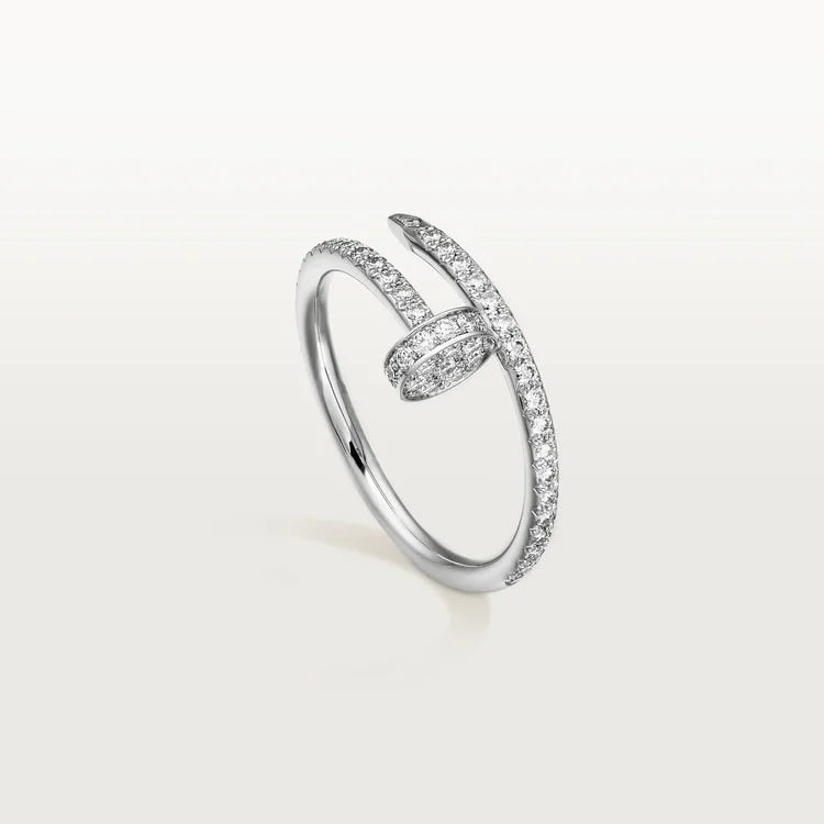 White-Gold-Radiant-Twist-Ring-Wi White Gold Radiant Twist Ring Wi