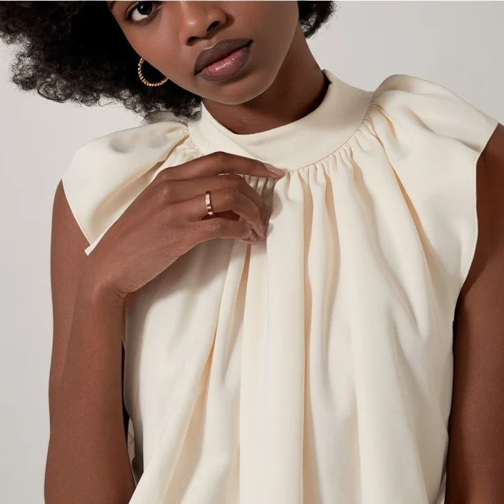 [ZYRONO] PINK GOLD FACE OF DEVOTION – MODERN FLAT BAND FOR LASTING LOVE ...