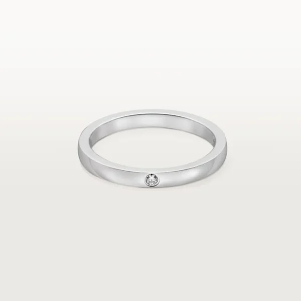 [ZYRONO] PLATINUM GOLD DEW OF MORNING – A SIMPLE YET ELEGANT DIAMOND RING