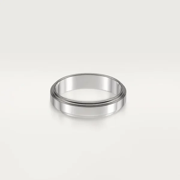 [ZYRONO] PLATINUM GOLD FLOW OF HARMONY – THE LANGUAGE OF SIMPLICITY AND BEAUTY, 5 MM WIDTH