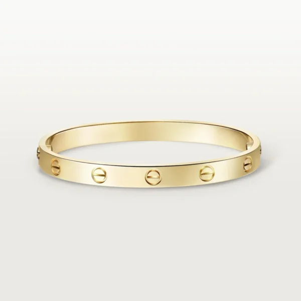 [ZYRONO] LUXURY MINIMALIST YELLOW GOLD SCREW BRACELET, CLASSIC MODEL